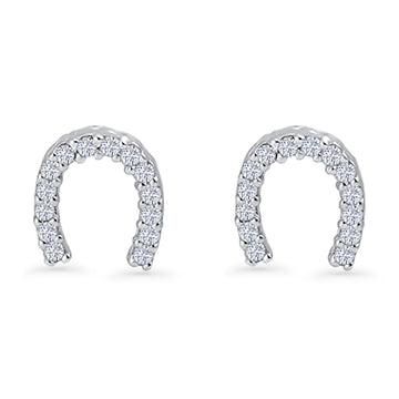 Horseshoe Stud Earring